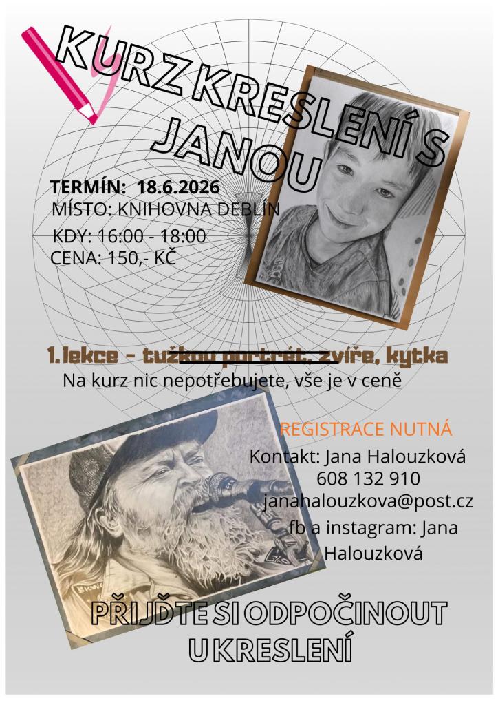 kurz kreslení s Janou